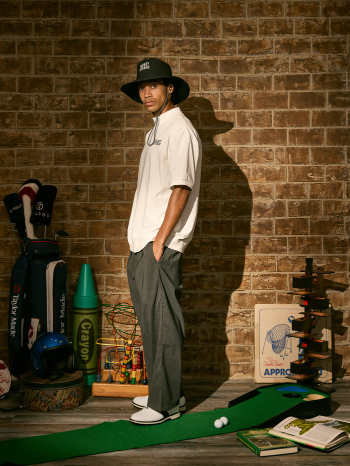 ［BOGEY LOUNGE］半袖トップス(ペリカン)