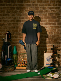 ［BOGEY LOUNGE］半袖トップス(フラッグロゴ)