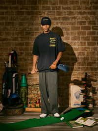 ［BOGEY LOUNGE］半袖トップス(フラッグロゴ)