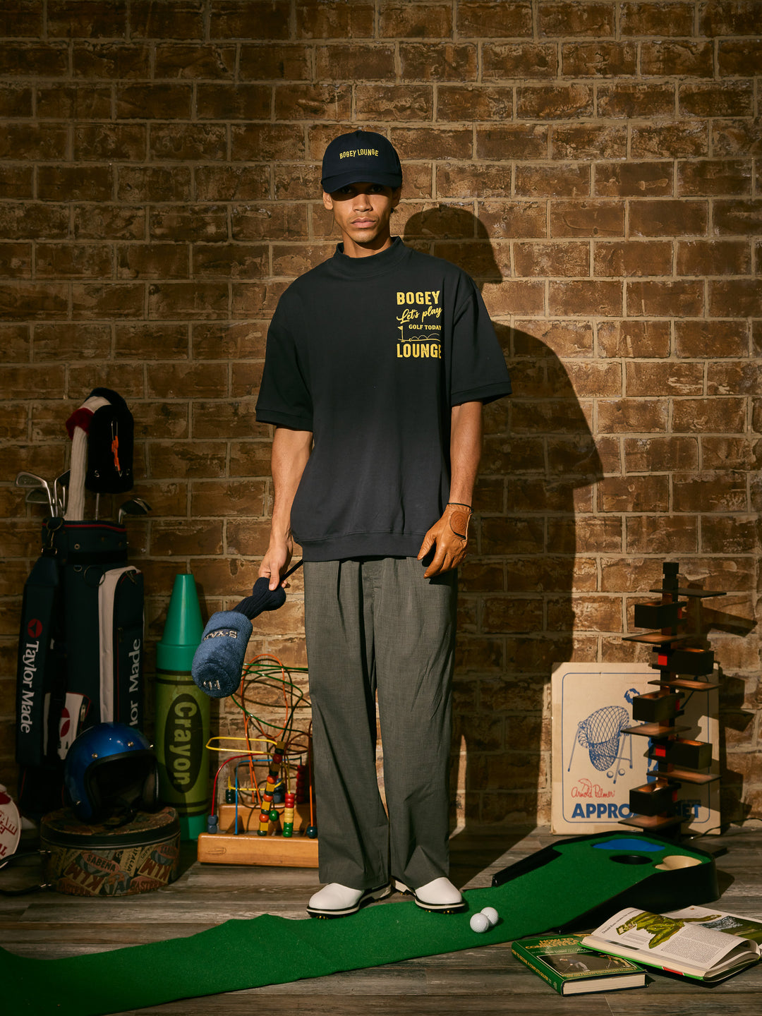 S/S TOP (FLAG LOGO)