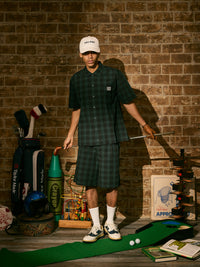 ［BOGEY LOUNGE］サッカー衿つきシャツ