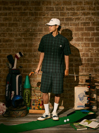 ［BOGEY LOUNGE］サッカー衿つきシャツ