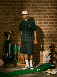 ［BOGEY LOUNGE］サッカー衿つきシャツ