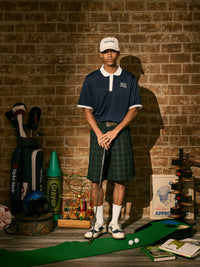 ［BOGEY LOUNGE］クレリックポロシャツ