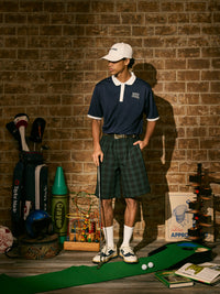 ［BOGEY LOUNGE］クレリックポロシャツ