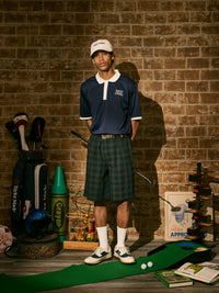 ［BOGEY LOUNGE］クレリックポロシャツ