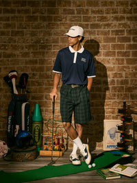 ［BOGEY LOUNGE］クレリックポロシャツ