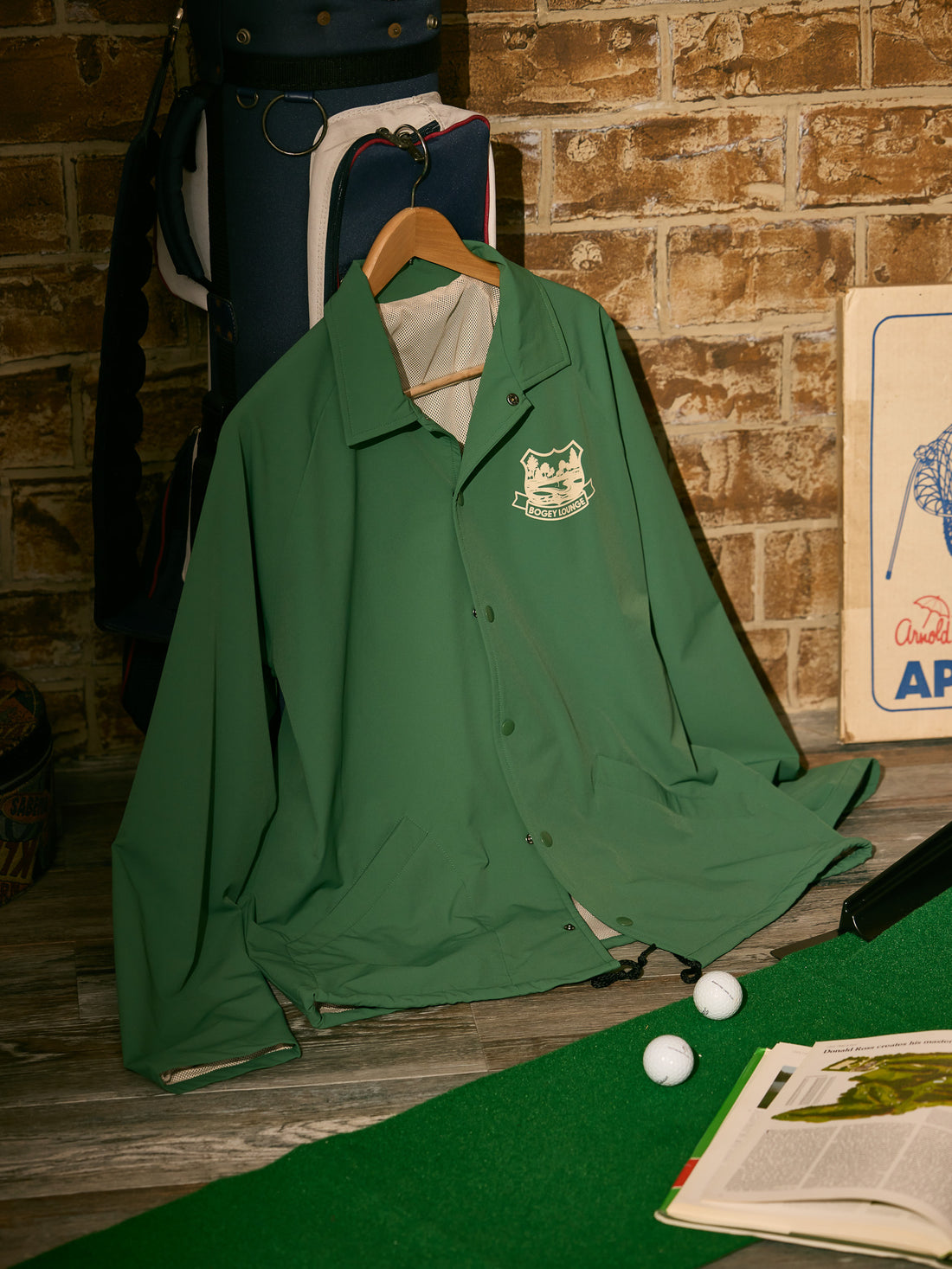 ［BOGEY LOUNGE］コーチジャケット