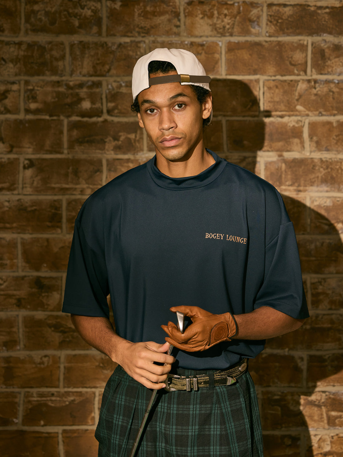 ［BOGEY LOUNGE］モックネックトップス(スイング)