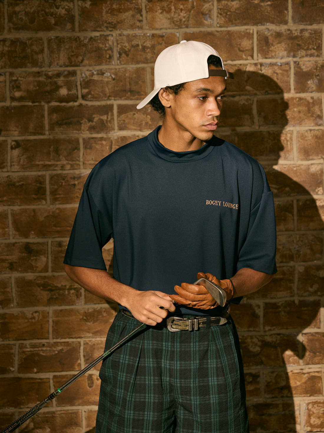 ［BOGEY LOUNGE］モックネックトップス(スイング)