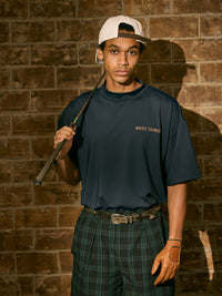 ［BOGEY LOUNGE］モックネックトップス(スイング)