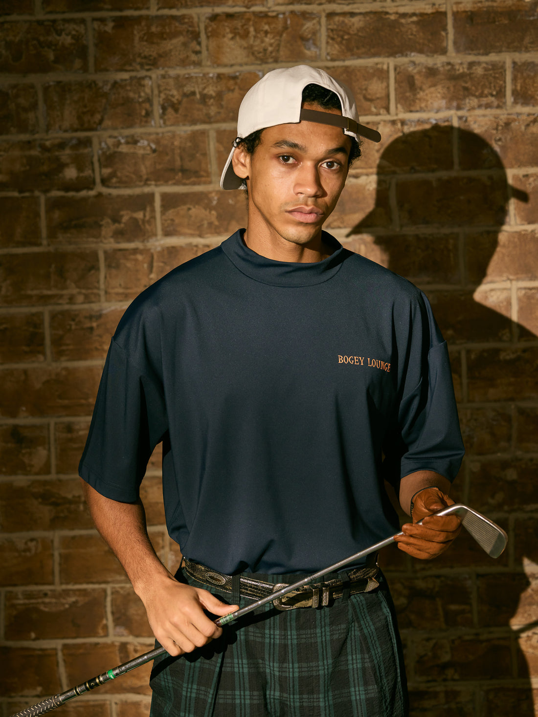 ［BOGEY LOUNGE］モックネックトップス(スイング)