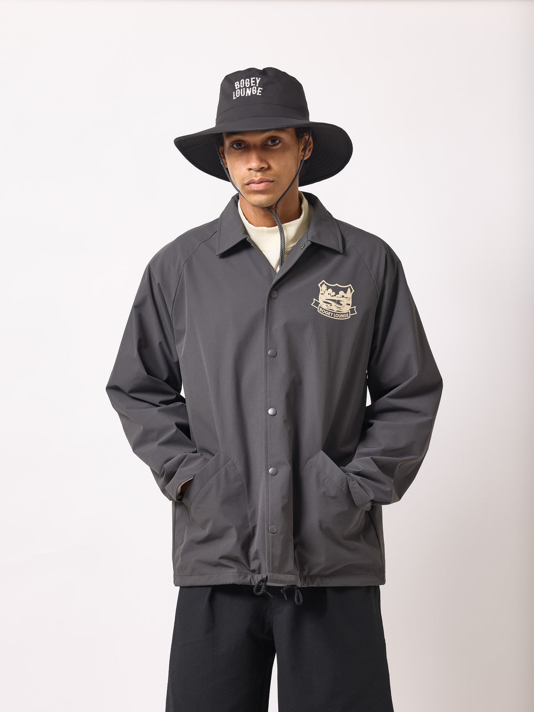 ［BOGEY LOUNGE］コーチジャケット