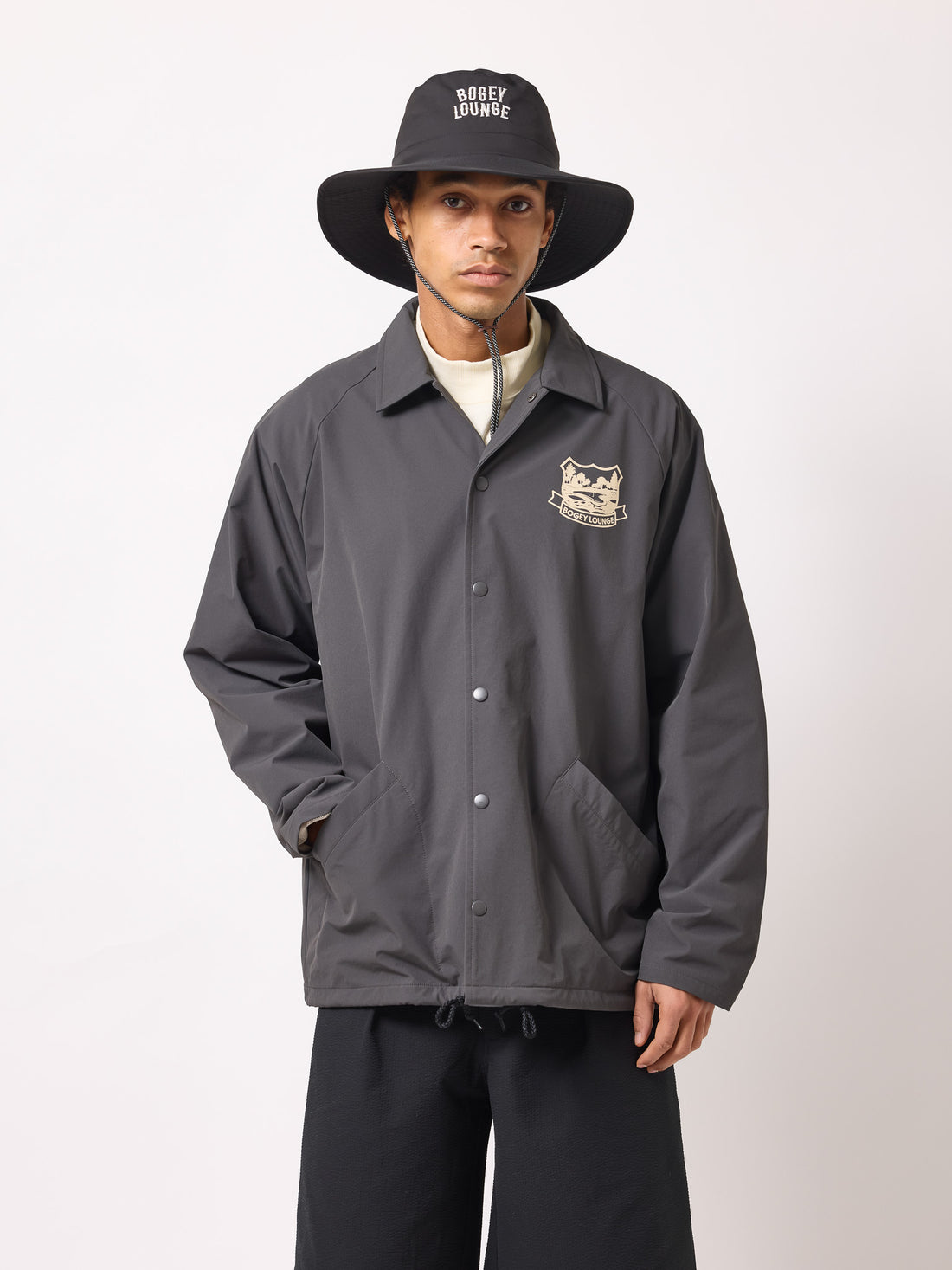 ［BOGEY LOUNGE］コーチジャケット