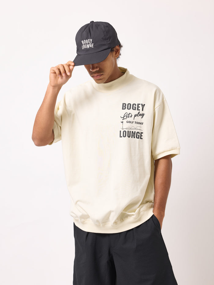 ［BOGEY LOUNGE］半袖トップス(フラッグロゴ)