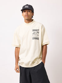 ［BOGEY LOUNGE］半袖トップス(フラッグロゴ)