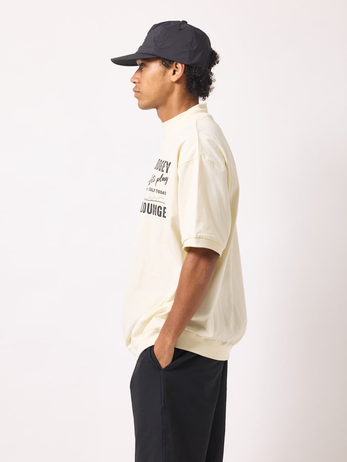 ［BOGEY LOUNGE］半袖トップス(フラッグロゴ)