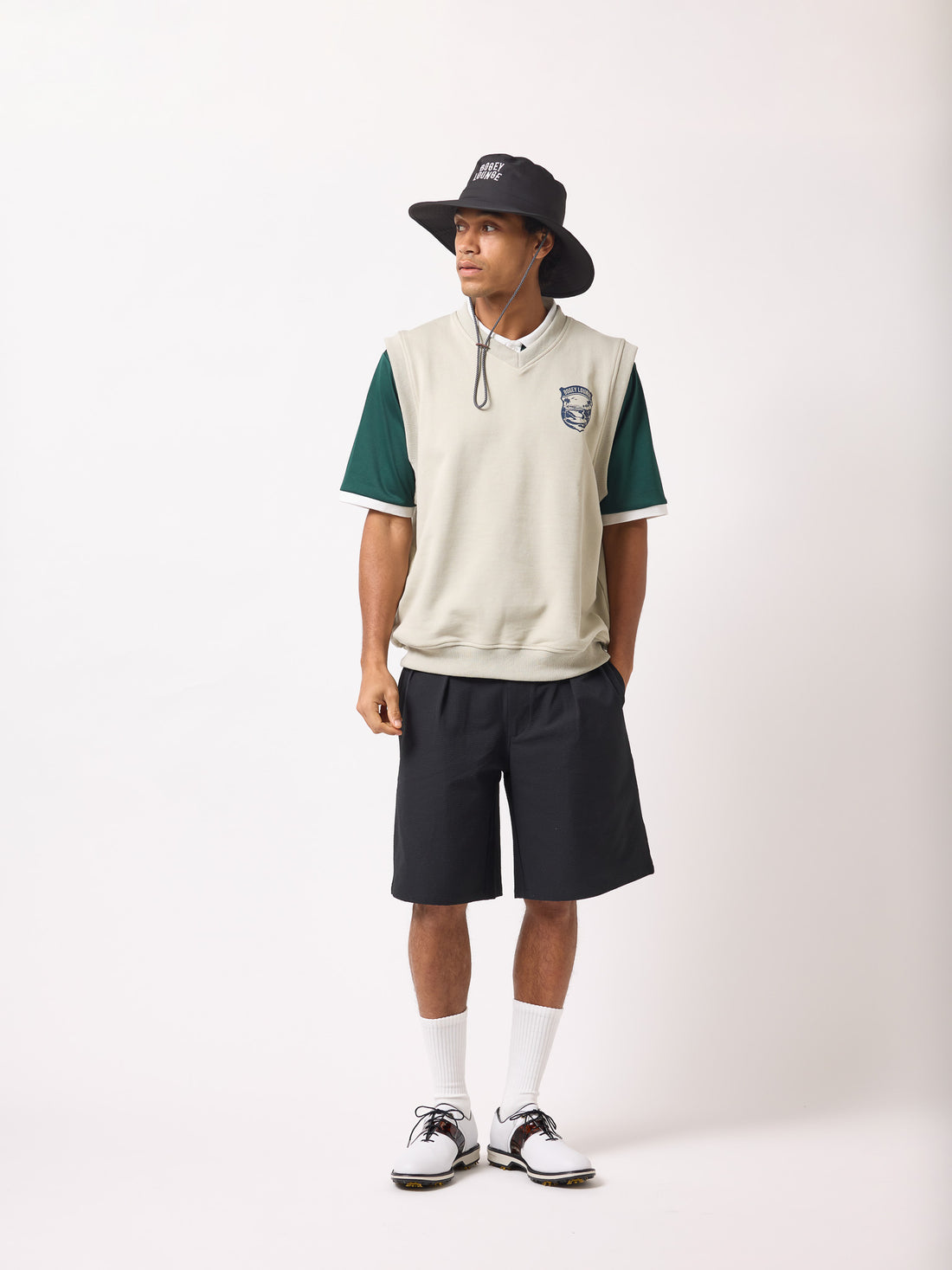 ［BOGEY LOUNGE］裏毛ベスト