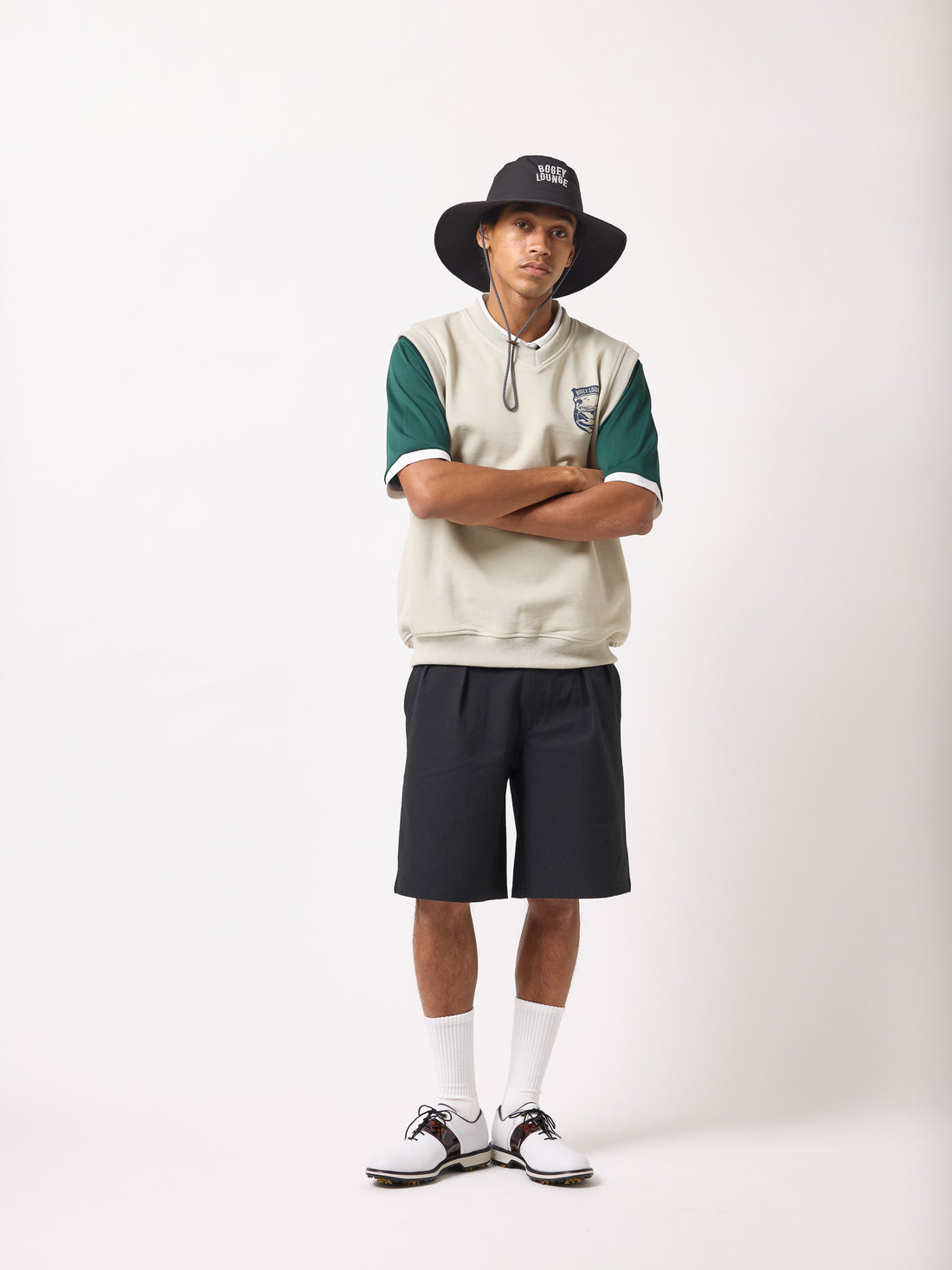 ［BOGEY LOUNGE］裏毛ベスト