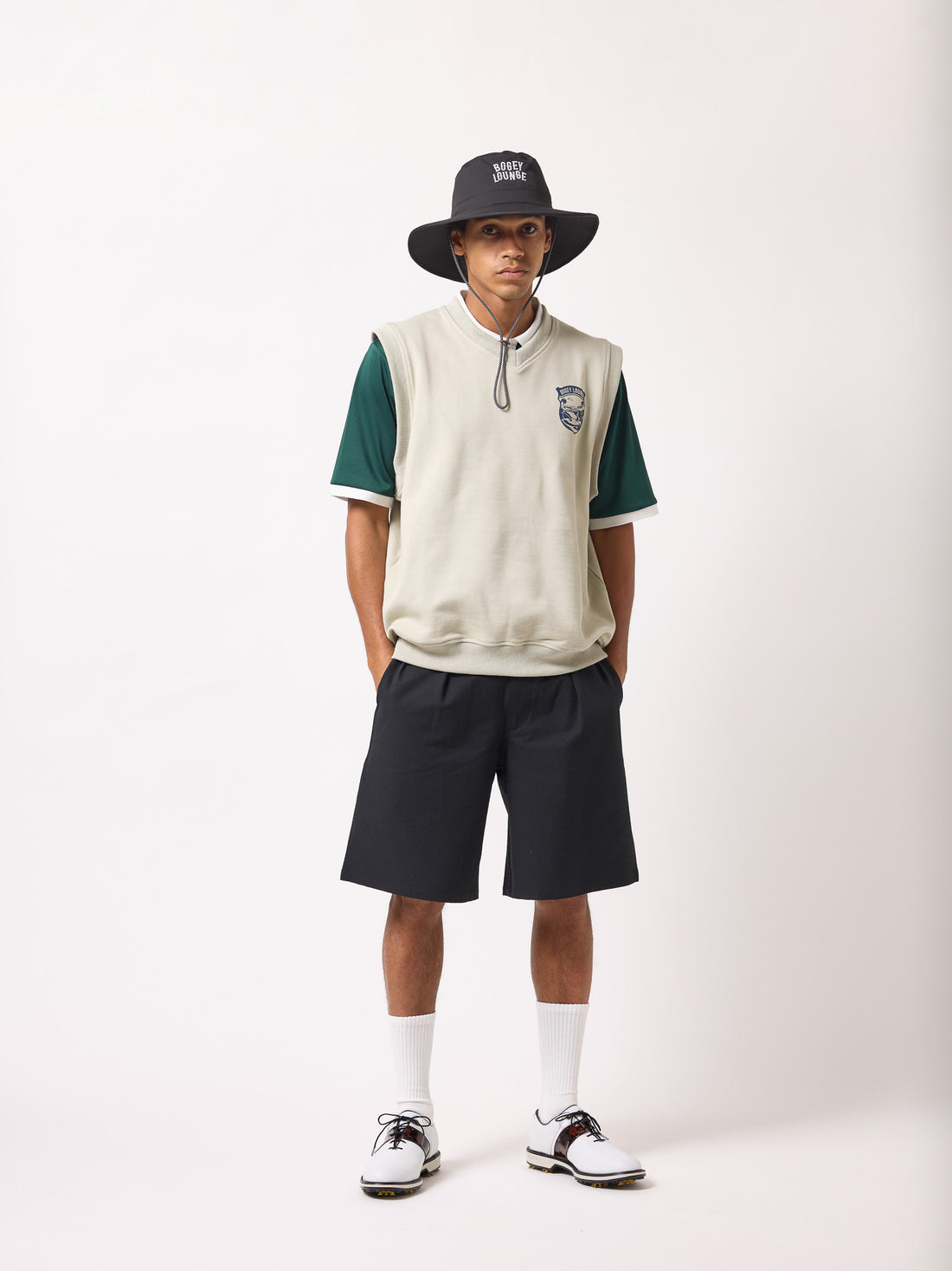 ［BOGEY LOUNGE］裏毛ベスト