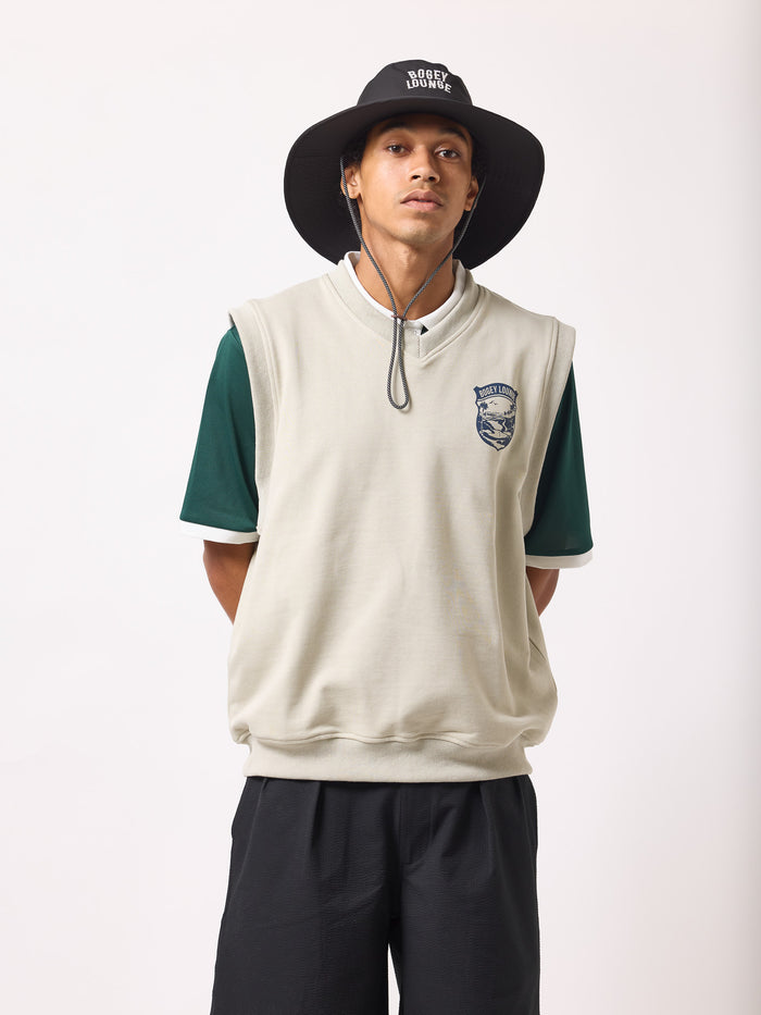 ［BOGEY LOUNGE］裏毛ベスト