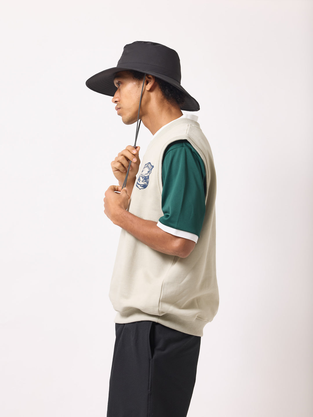 BRUSHED VEST