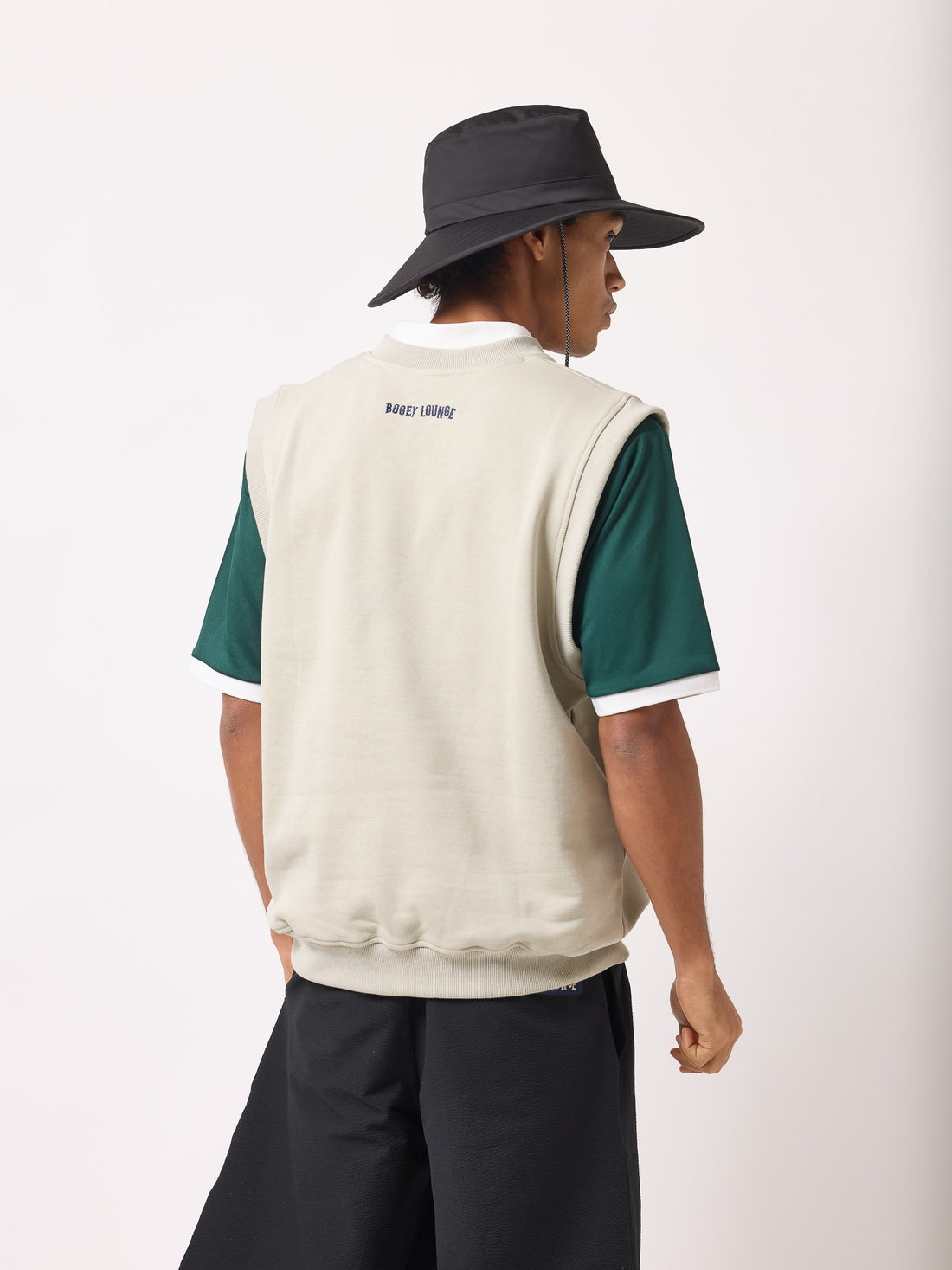 ［BOGEY LOUNGE］裏毛ベスト