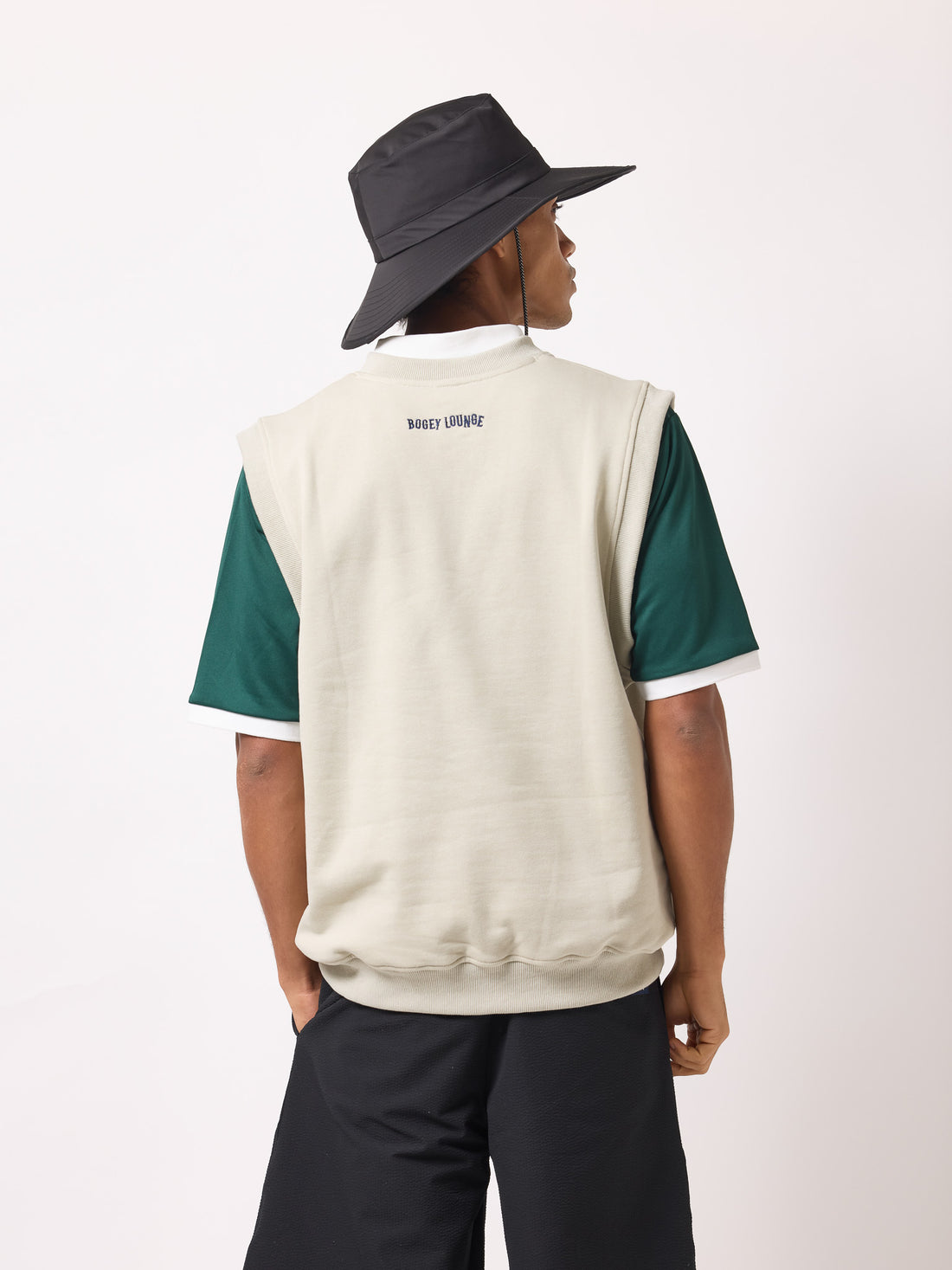 ［BOGEY LOUNGE］裏毛ベスト