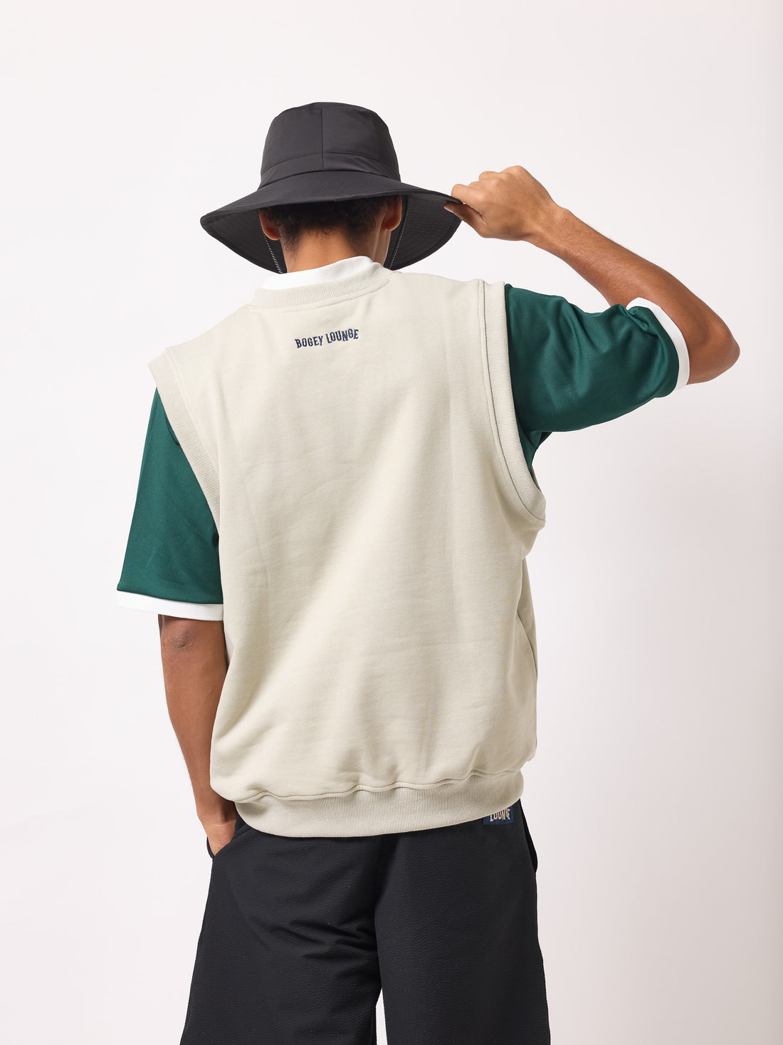 ［BOGEY LOUNGE］裏毛ベスト