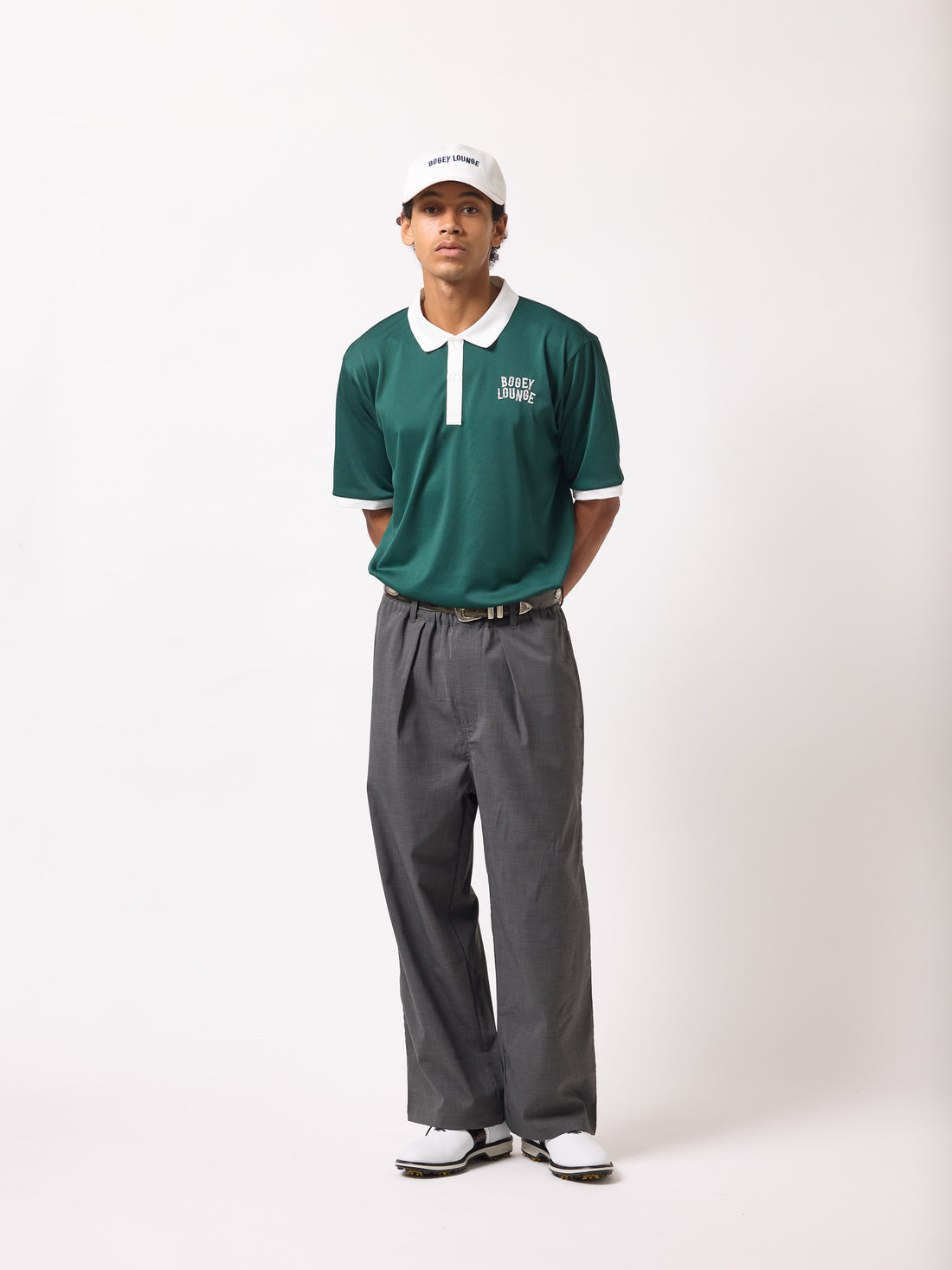 ［BOGEY LOUNGE］クレリックポロシャツ