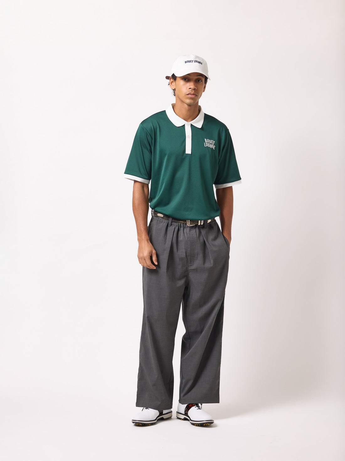 ［BOGEY LOUNGE］クレリックポロシャツ