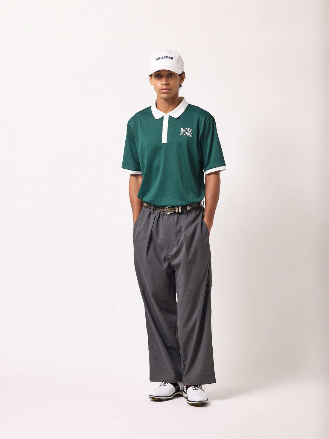 ［BOGEY LOUNGE］クレリックポロシャツ