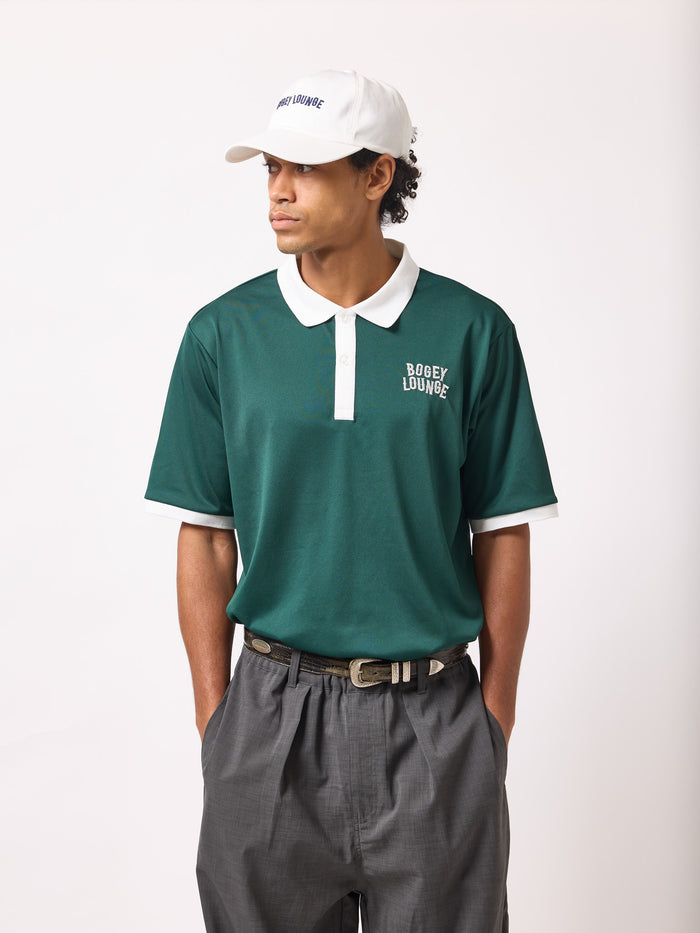 ［BOGEY LOUNGE］クレリックポロシャツ