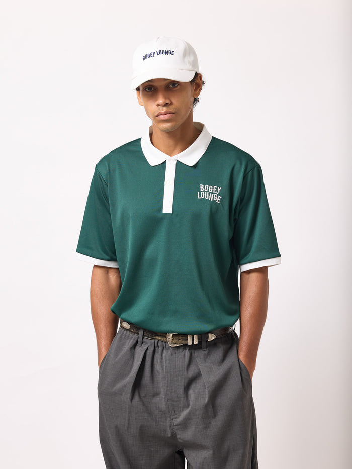［BOGEY LOUNGE］クレリックポロシャツ