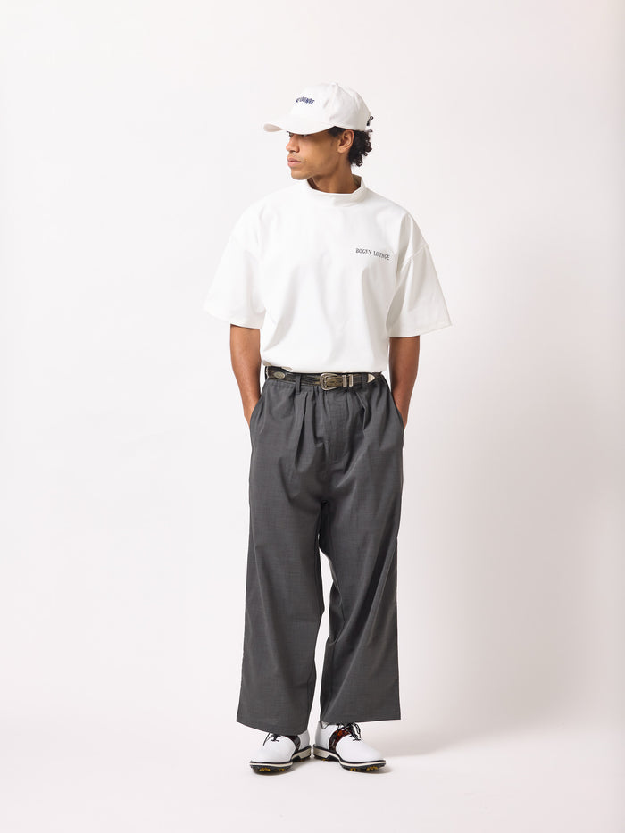 ［BOGEY LOUNGE］モックネックトップス(スイング)