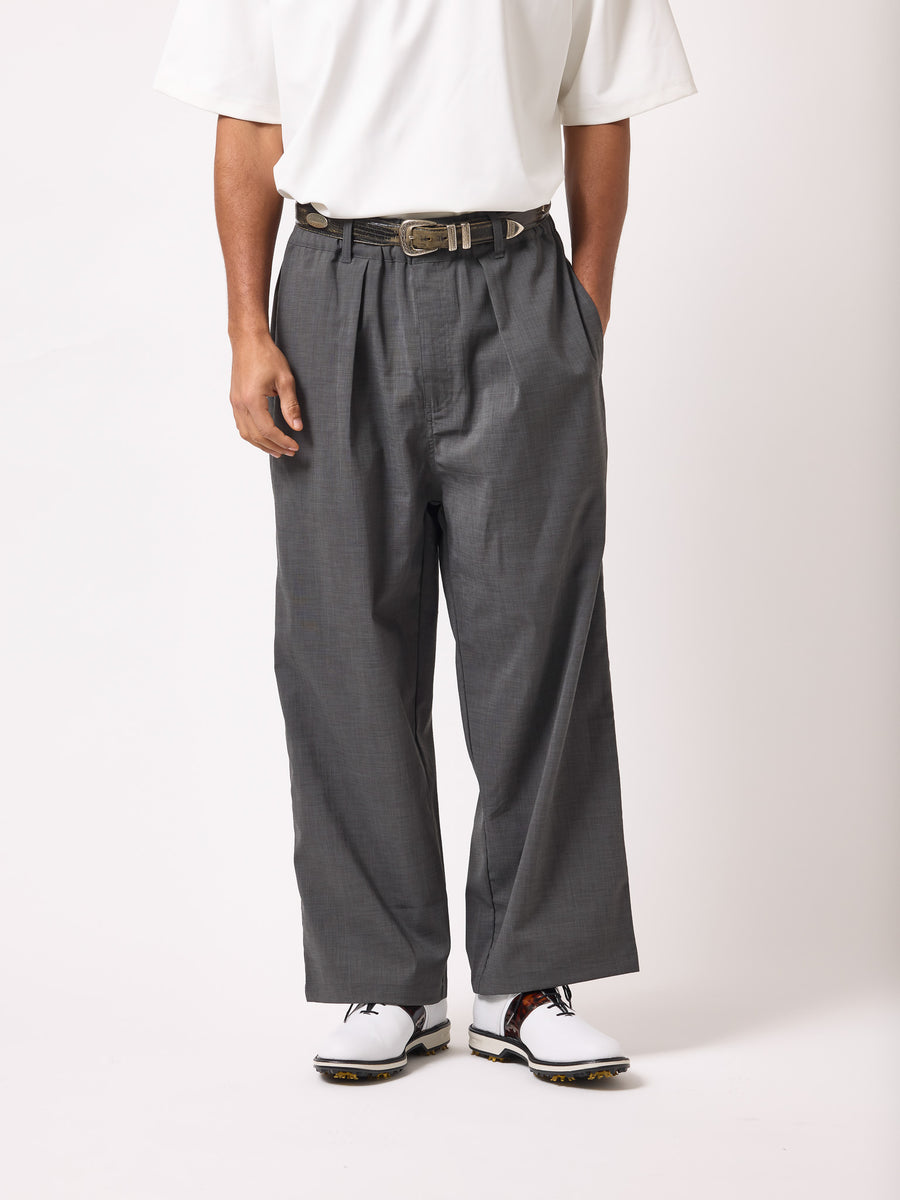 ［BOGEY LOUNGE］タックパンツ