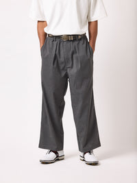 ［BOGEY LOUNGE］タックパンツ