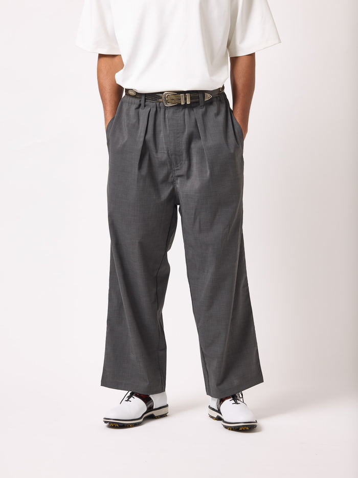 ［BOGEY LOUNGE］タックパンツ