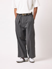 ［BOGEY LOUNGE］タックパンツ