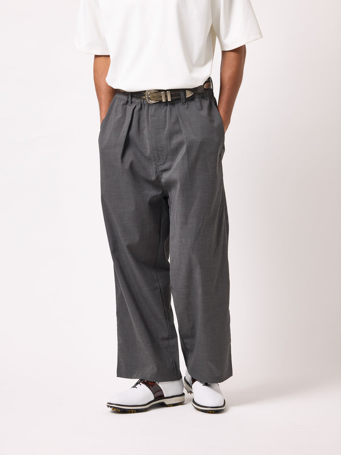 ［BOGEY LOUNGE］タックパンツ