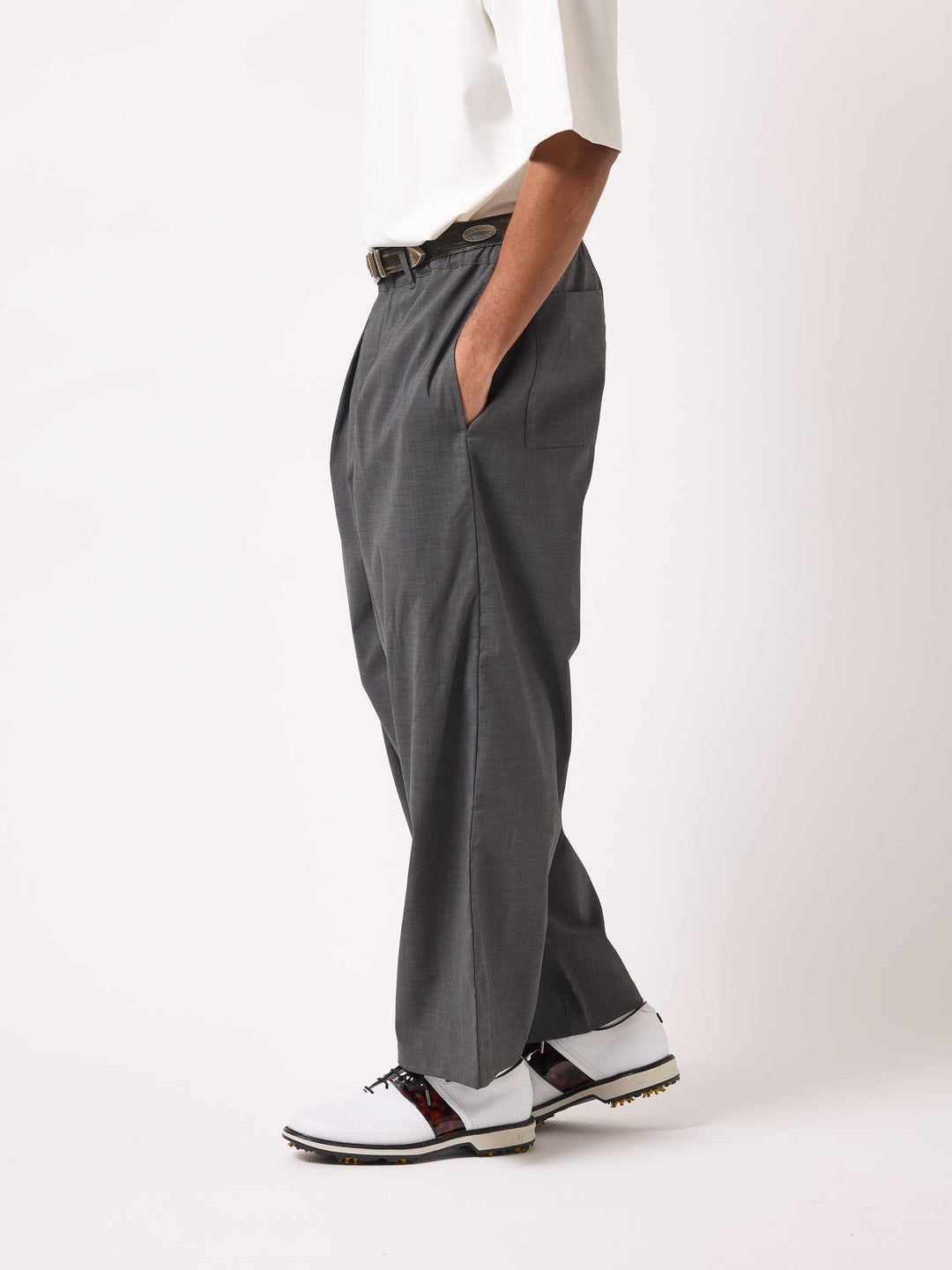 TUCK PANTS
