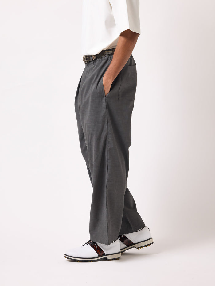 ［BOGEY LOUNGE］タックパンツ