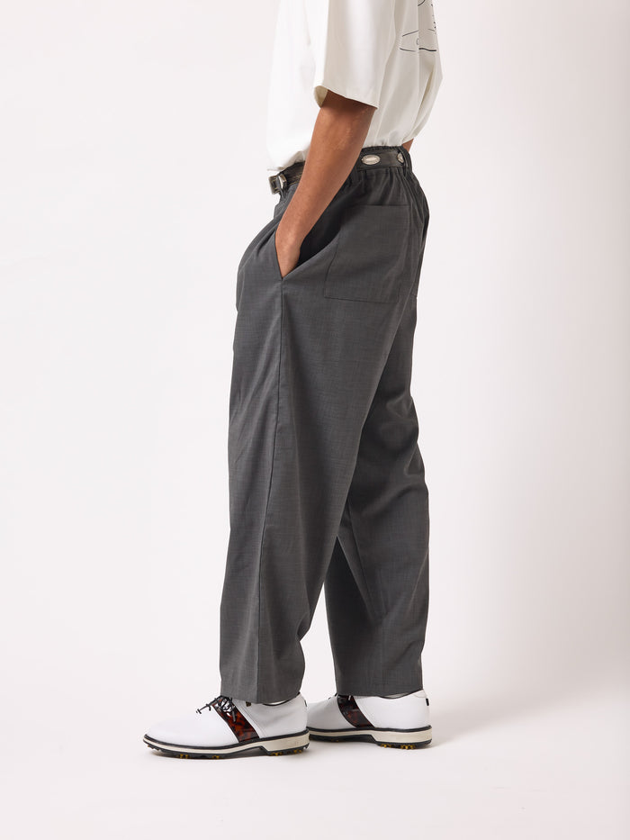 ［BOGEY LOUNGE］タックパンツ