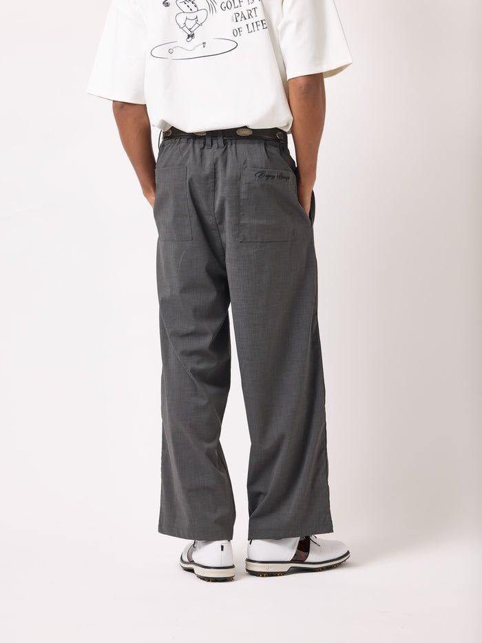 ［BOGEY LOUNGE］タックパンツ