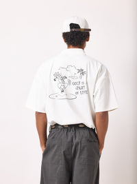 ［BOGEY LOUNGE］モックネックトップス(スイング)