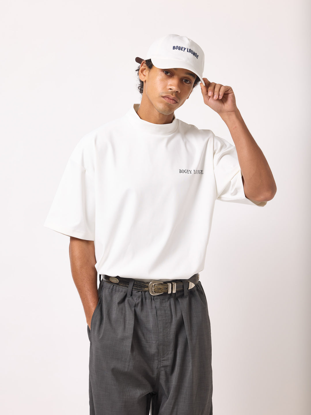 MOCK NECK TOP (SWING)