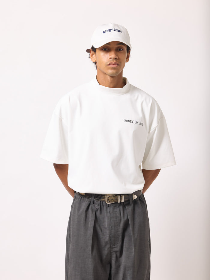 ［BOGEY LOUNGE］モックネックトップス(スイング)