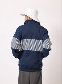 ［BOGEY LOUNGE］裏毛ハーフZIPトレーナー