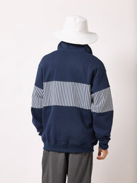 ［BOGEY LOUNGE］裏毛ハーフZIPトレーナー