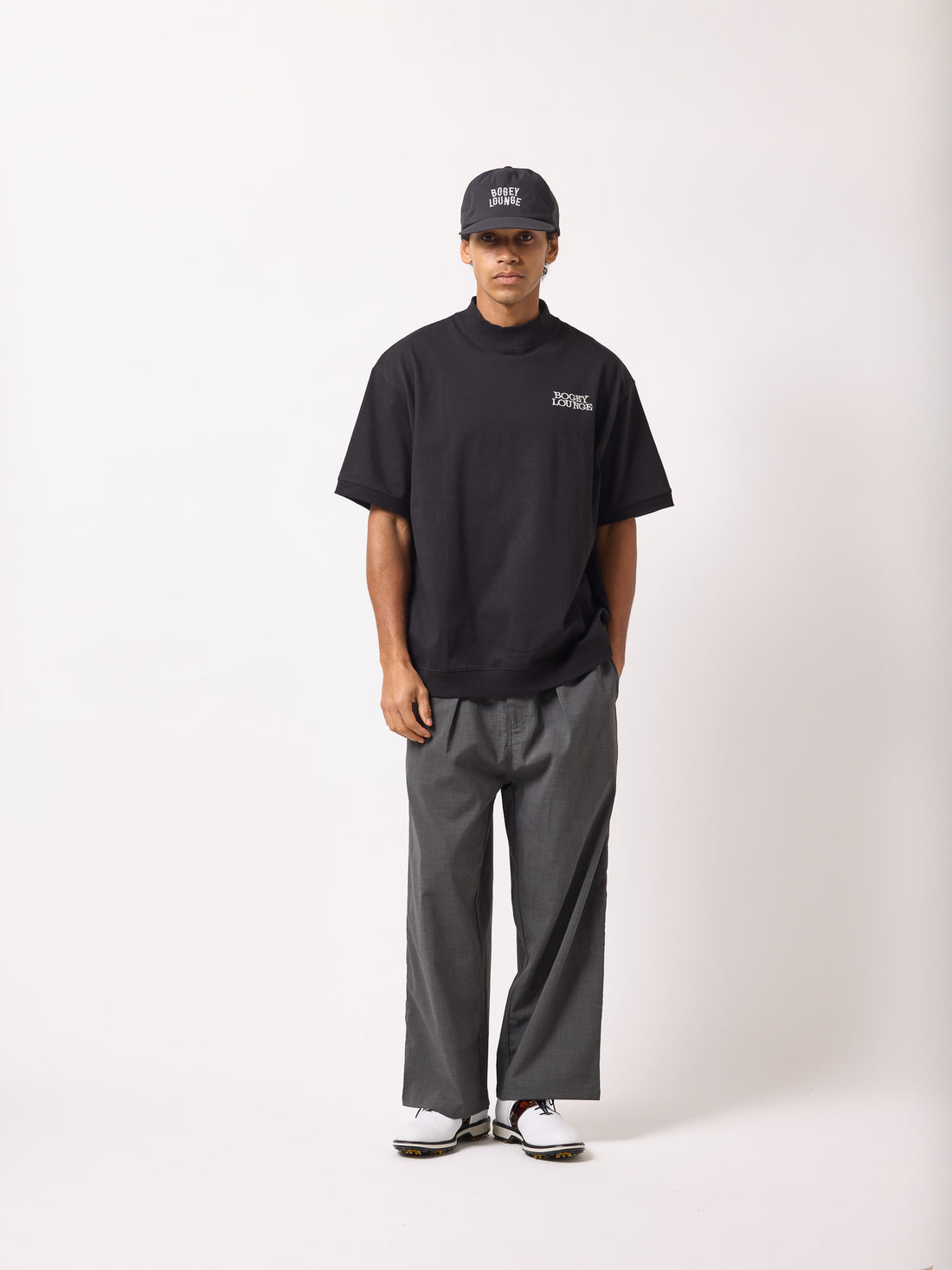 ［BOGEY LOUNGE］半袖トップス(ペリカン)